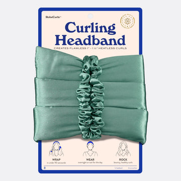 The Original Heatless Curling Headband - Teal
